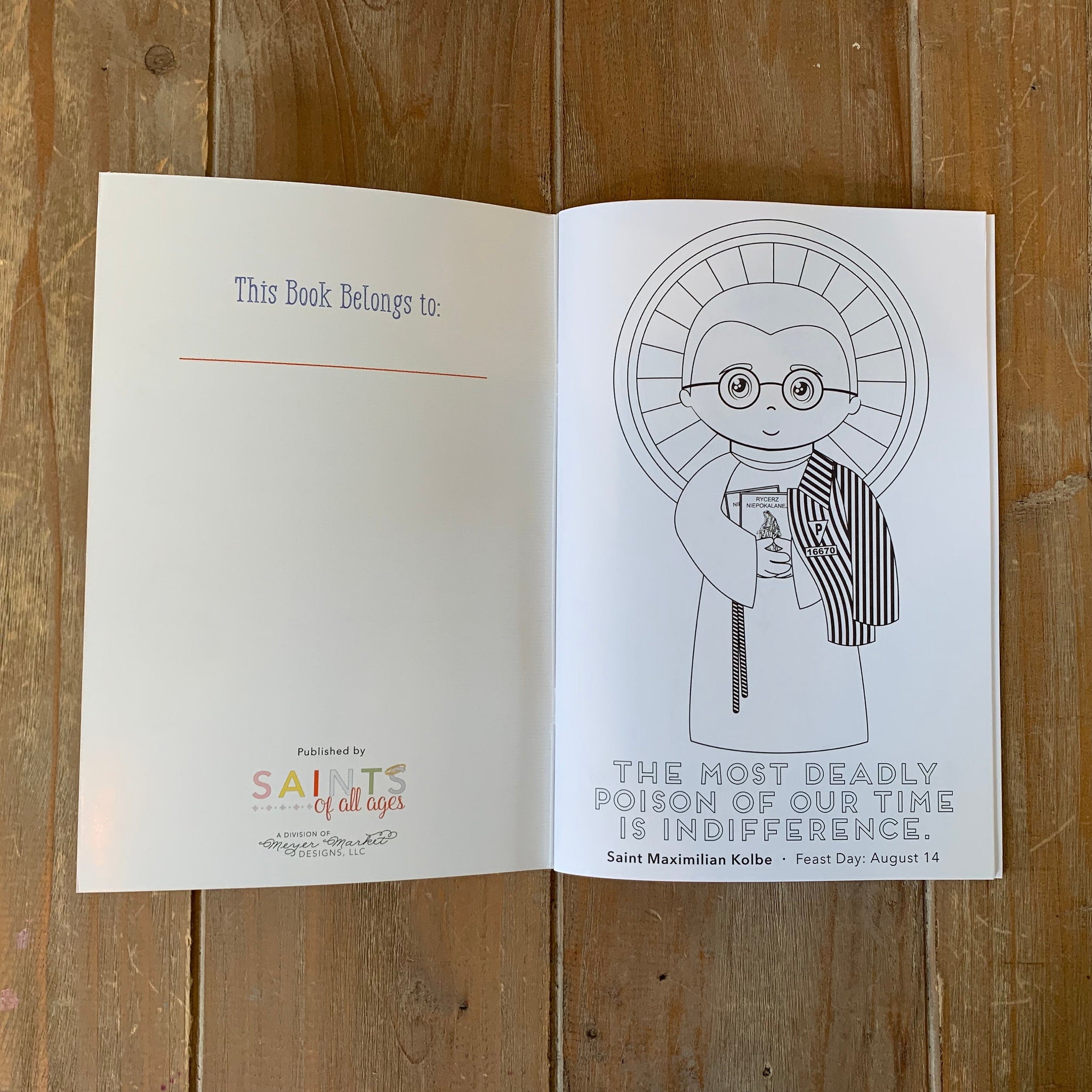 Catholic saints coloring book catholic coloring book gift saint colo â meyer market designs