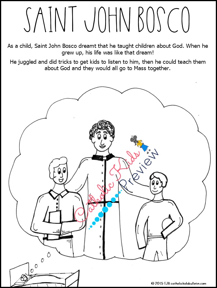 Easy catholic saint skits mass handouts