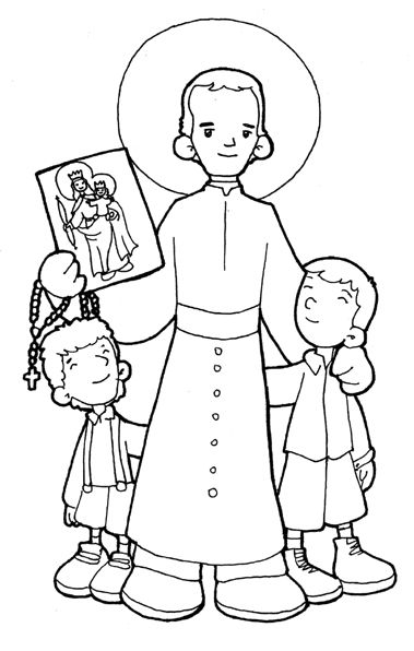 Pin en catholic coloring pages for kids to colour