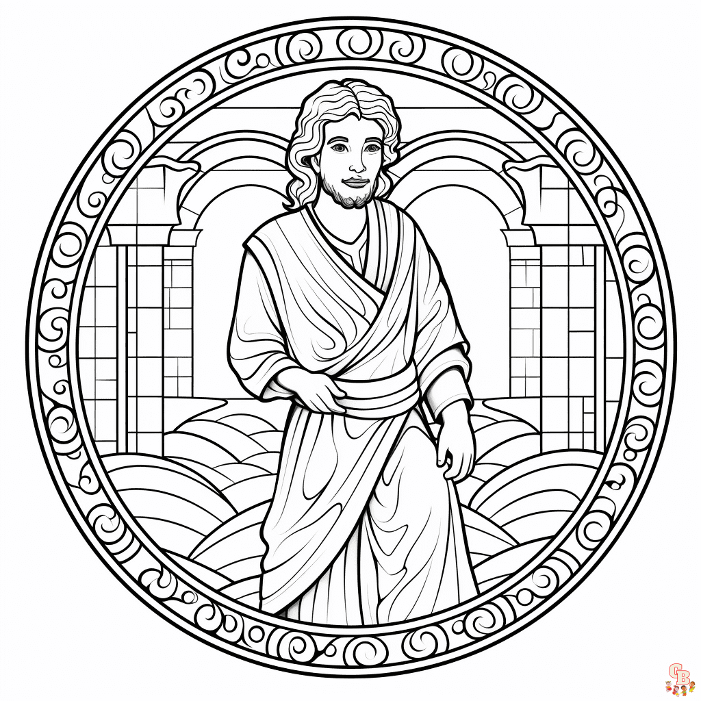 Prinatble joseph coloring pages free for kids and adults