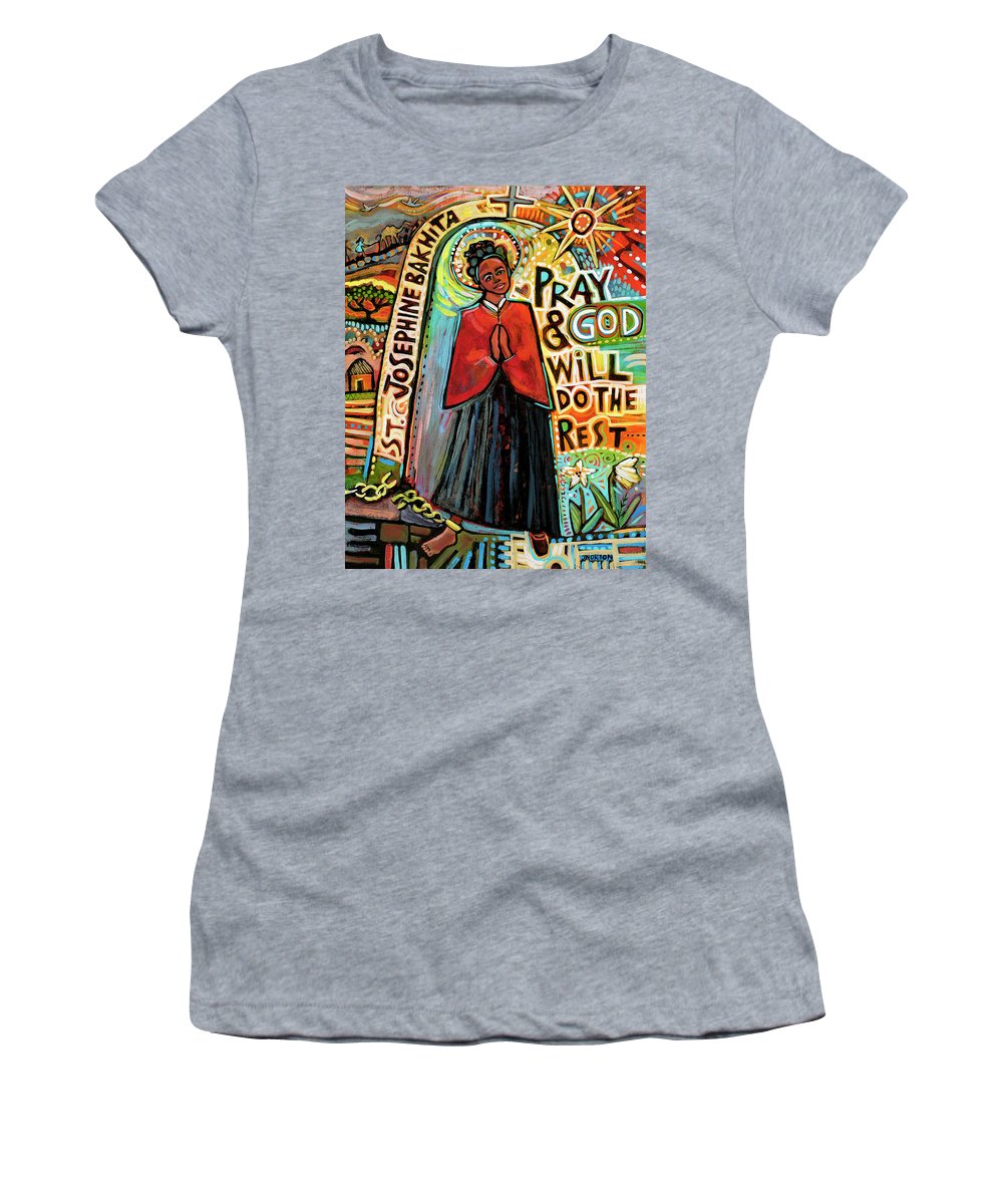 Saint josephine bakhita womens t