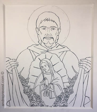 St juan diego icon