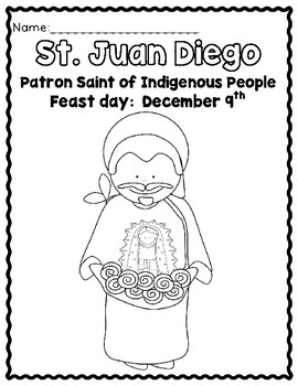 December saints feast days juan diego our lady of guadalupe st nicholas