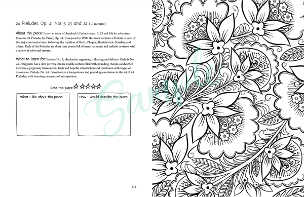 Shades of sound women posers volume â a listening coloring book for pianists â the playful piano
