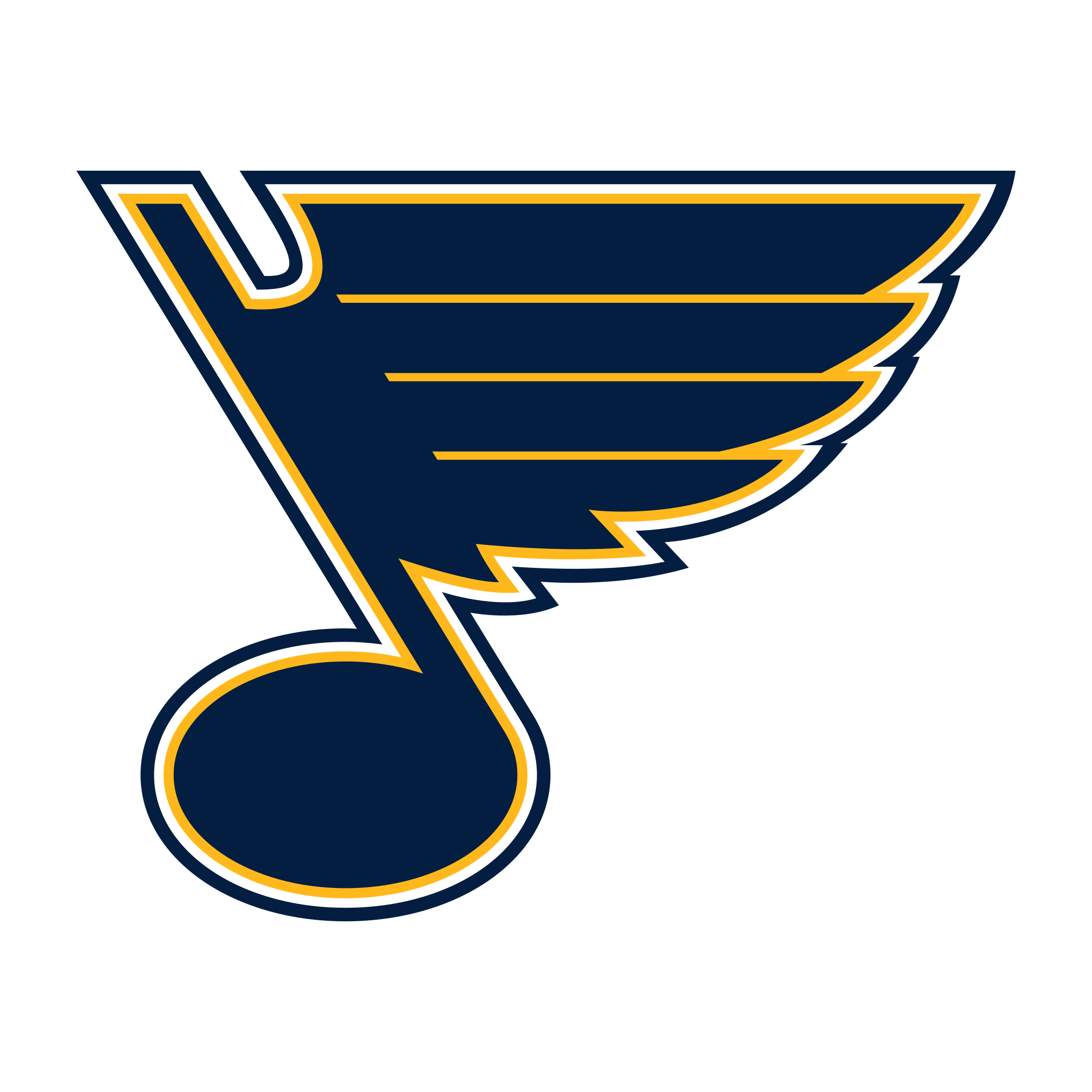 St louis blues logo png transparent svg vector