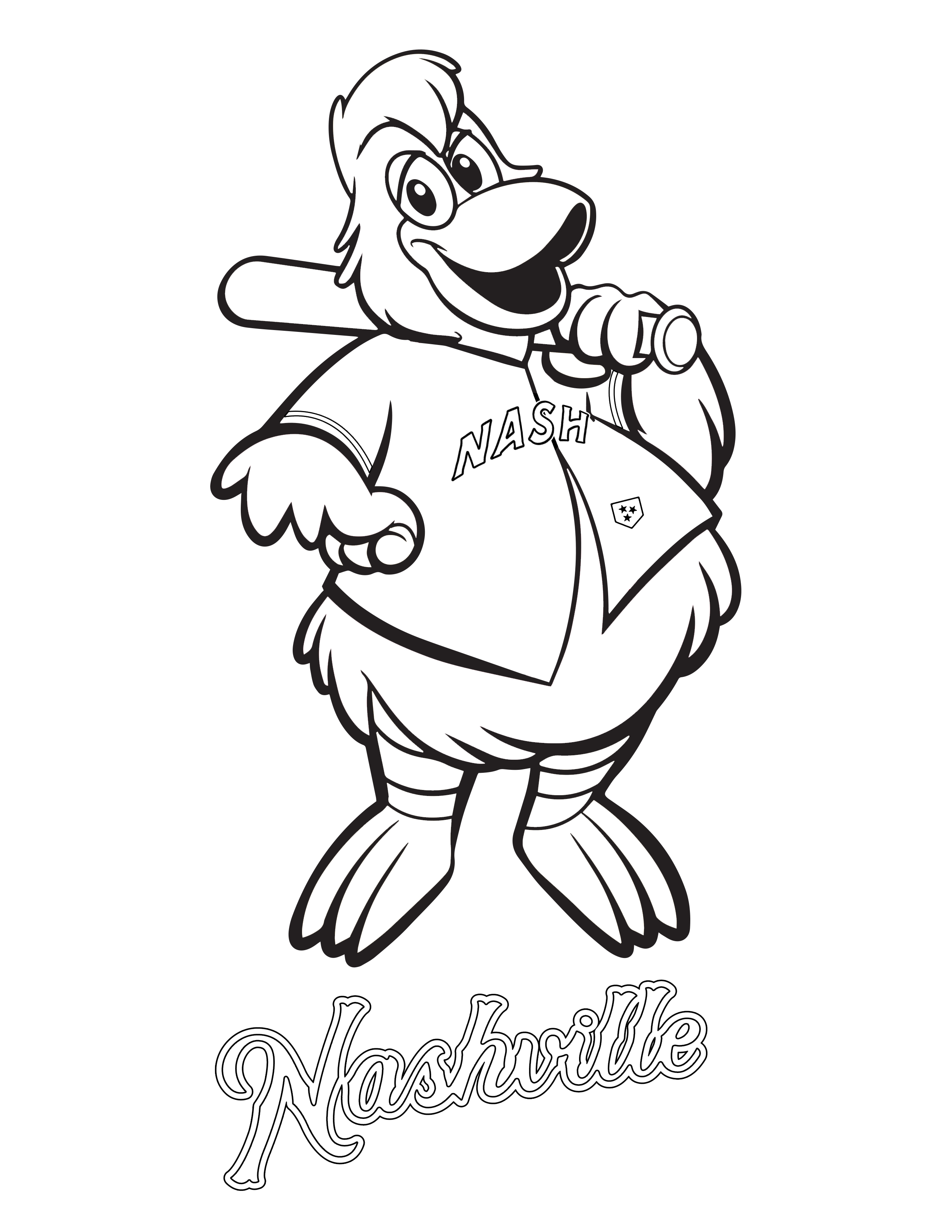 Nashville sounds on x happy coloring ð download soundsbooster coloring sheets here httpstcorfvksnao httpstcoiycpzyh x