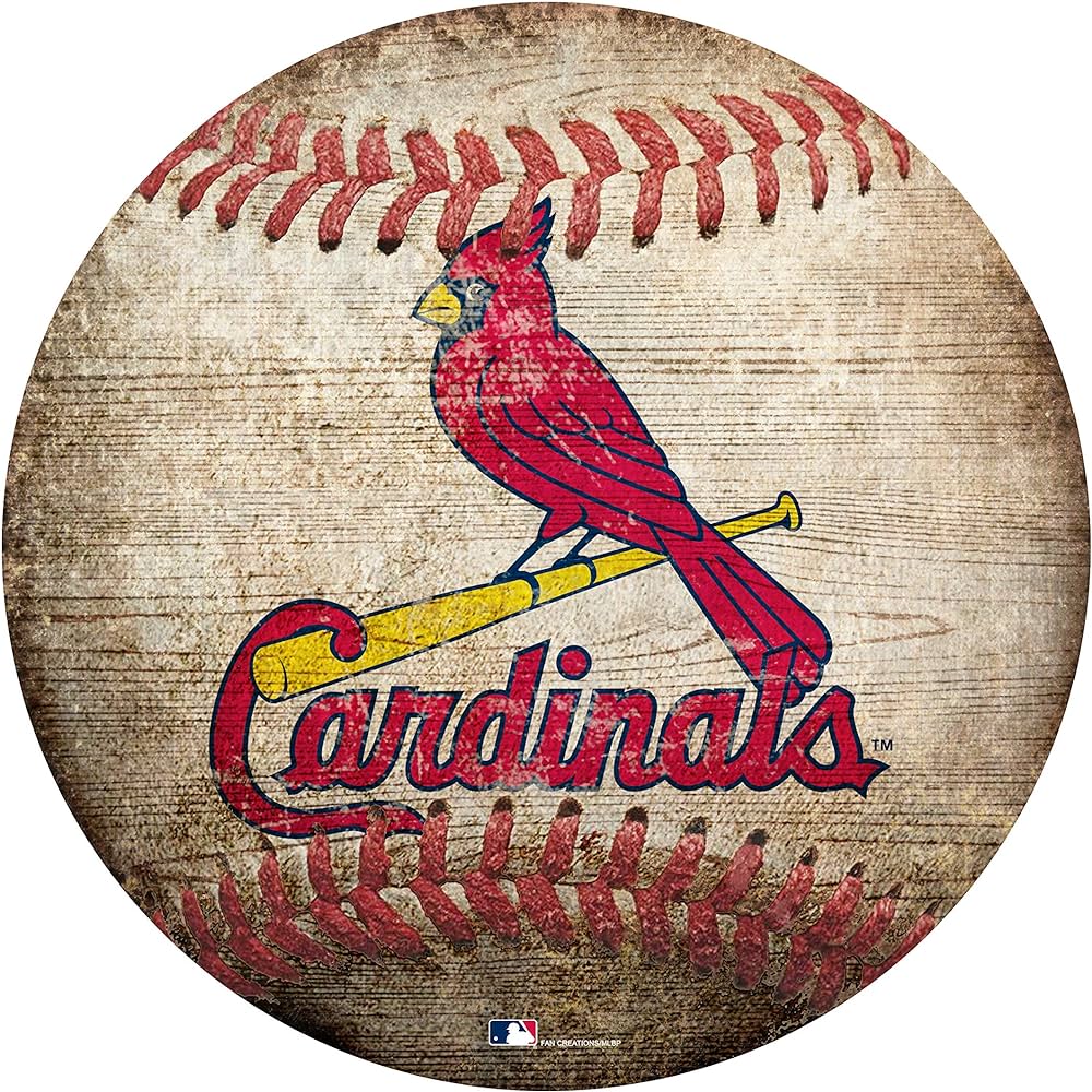 St louis cardinals logo coloring page for kids