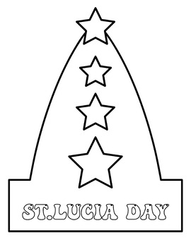 Saint lucias day hat craft st lucias day crown holidays around the world