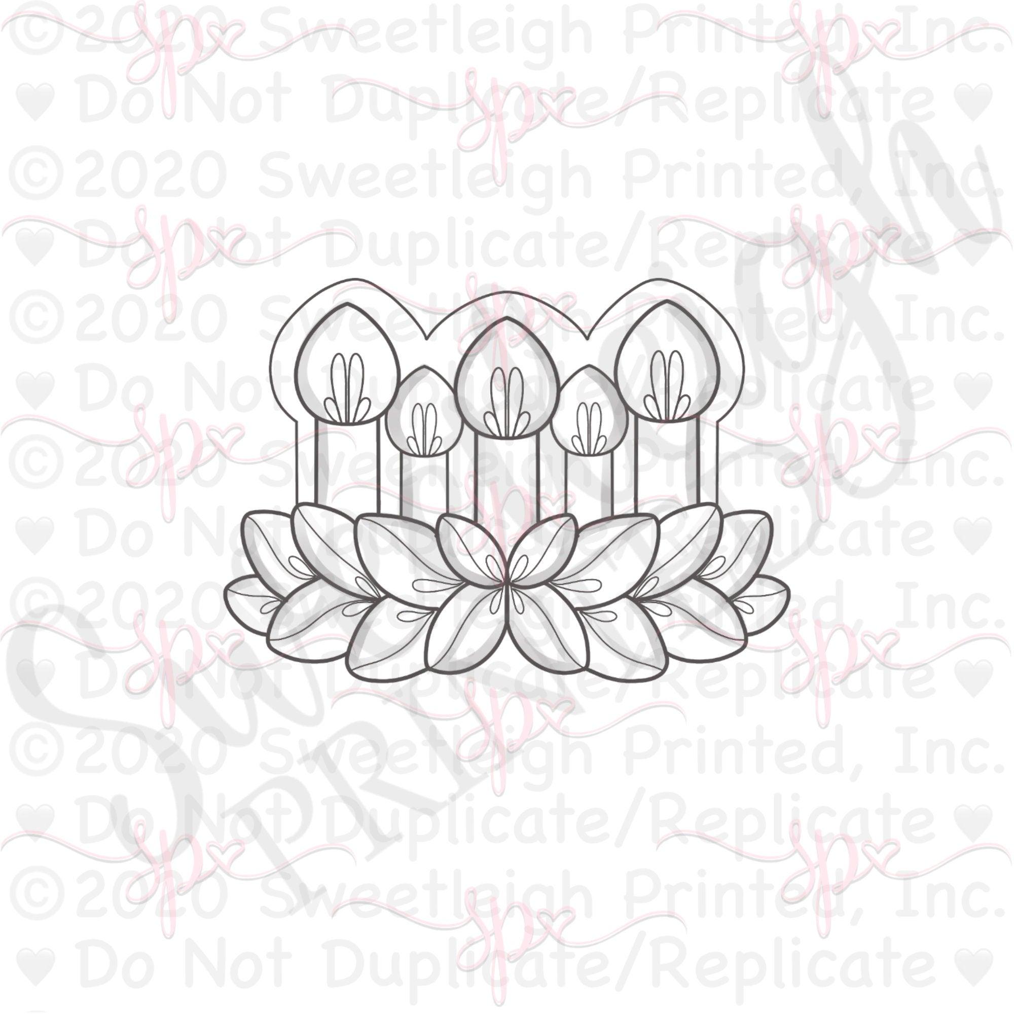 St lucia crown cookie cutter