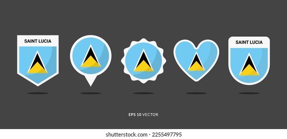 Saint lucia flag images stock photos d objects vectors