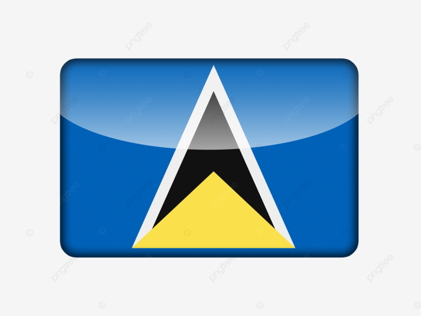 The saint lucia flag color saint lucia national icon png transparent image and clipart for free download