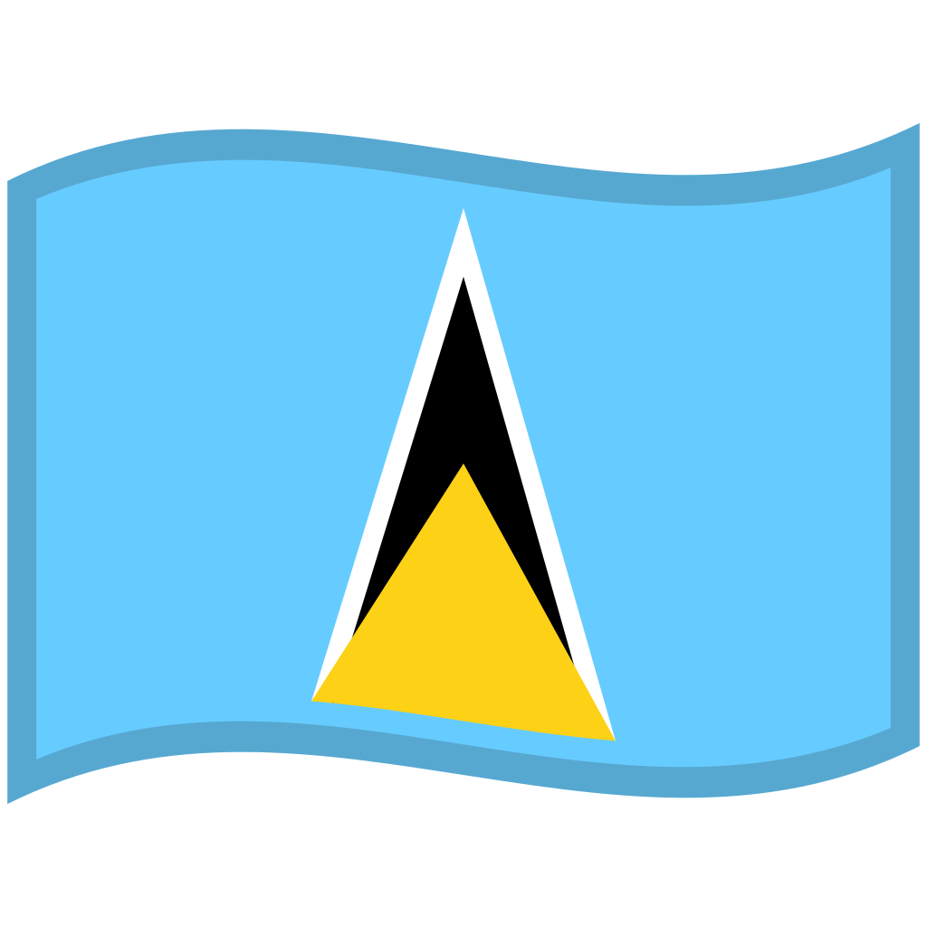 Ðð flag st lucia emoji lc flag emoji