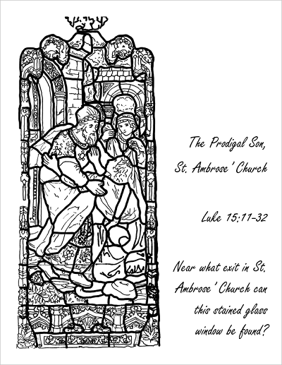 Coloring pages north endicott catholic community