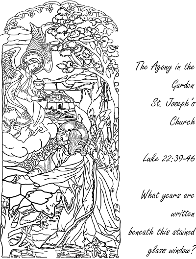 Coloring pages north endicott catholic community