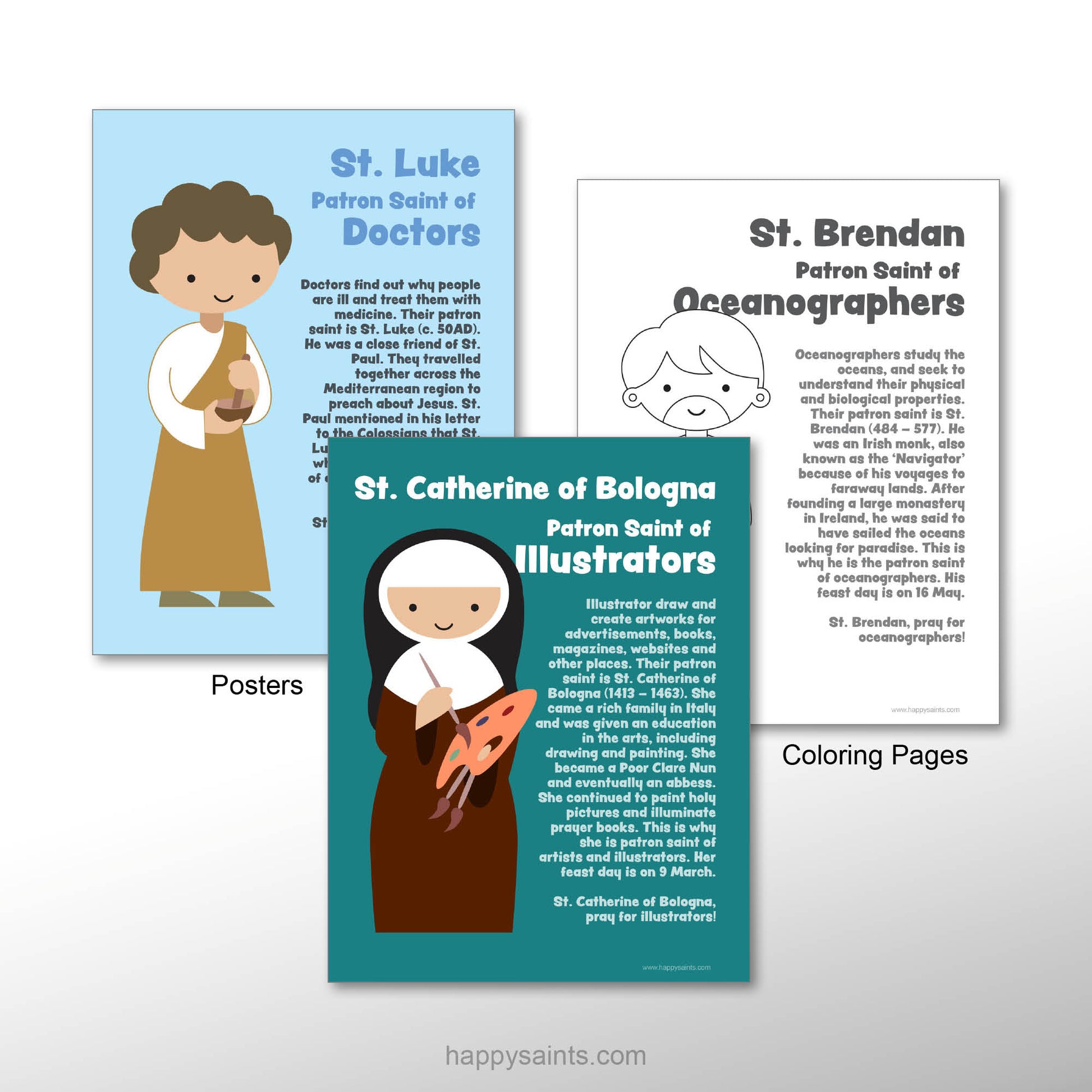 Patron saints of a