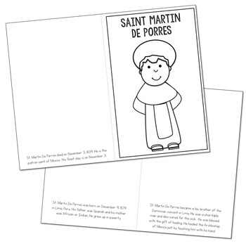 Saint martin de porres l mini book in formats catholic resource