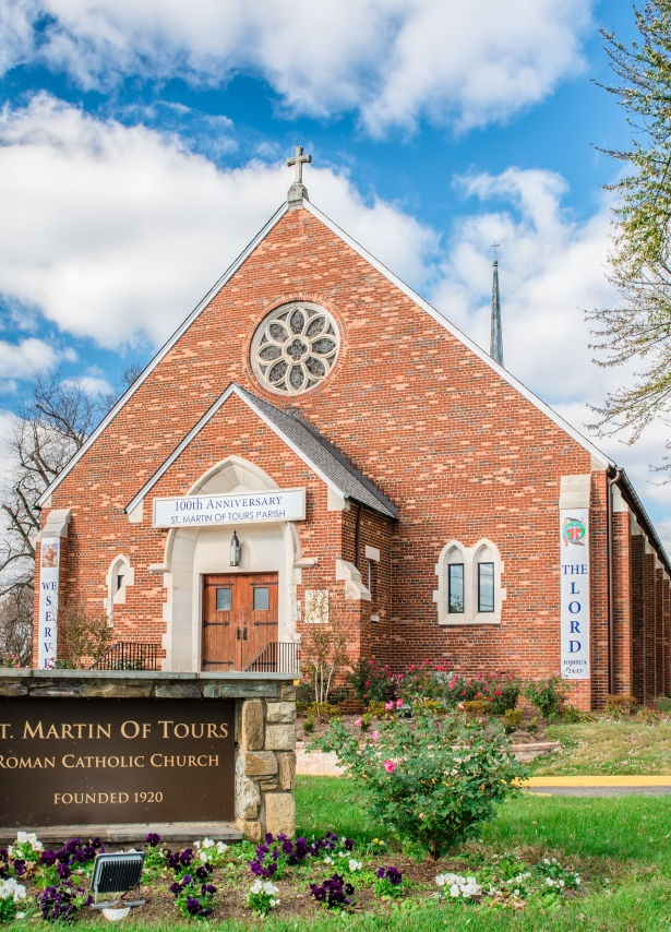 Catholic church st martin of tours gaithersburg