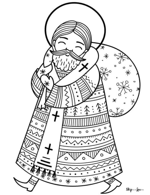 The best santa coloring pages to color this season skip to my lou