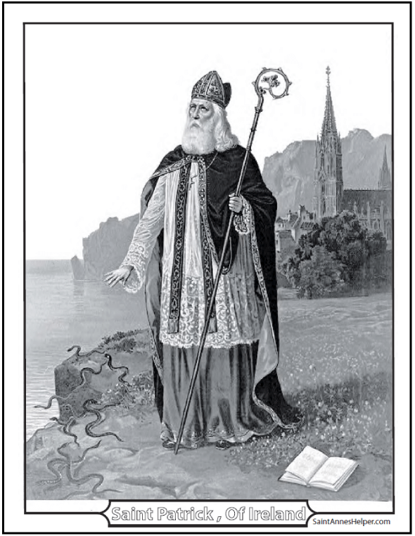 St patricks day coloring pages ð short irish blessings printables
