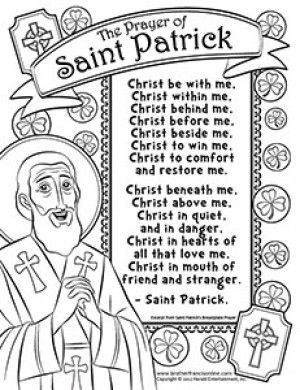 Who was the real saint patrick he was a bold missionary who went back to the peoplâ st patrick prayer st patrick day activities st patricks day crafts for kids