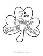 St patricks day bible coloring pages