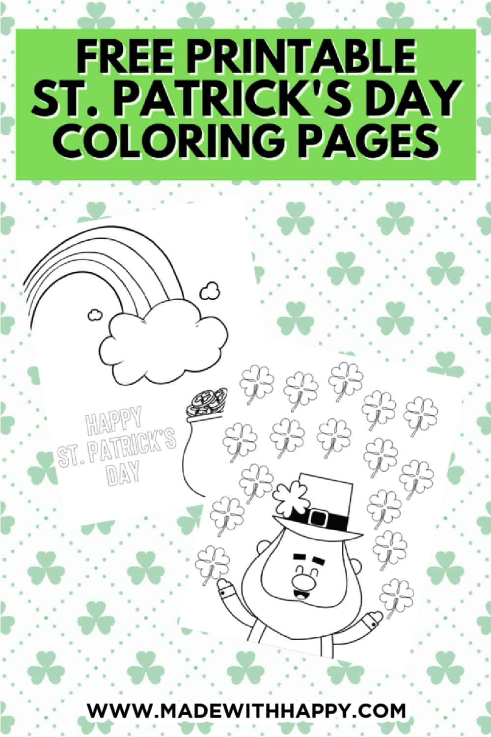 St patricks day crafts for kids