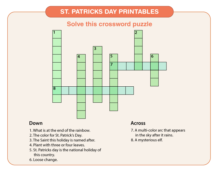 St patricks day printables download free printables for kids