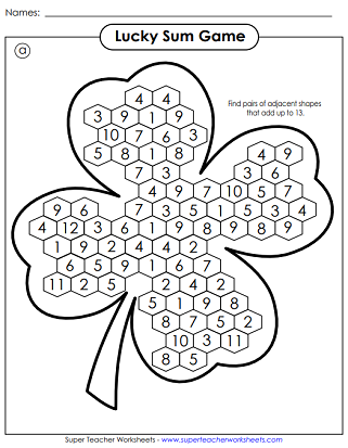 St patricks day worksheets