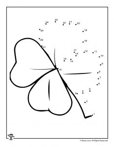St patricks day connect the dots printables woo jr kids activities childrens publishing