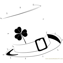 Saint patricks day connect the dots worksheets printable for kids
