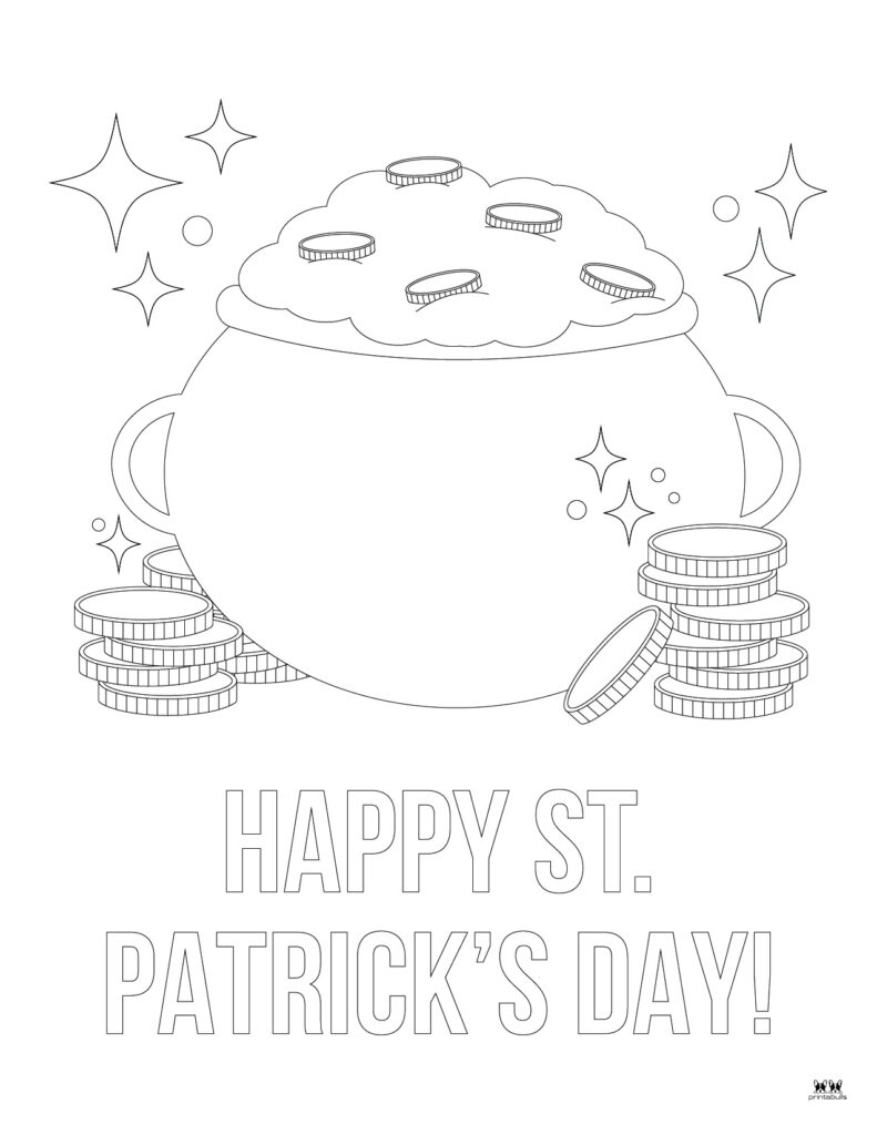 Happy st patricks day coloring pages