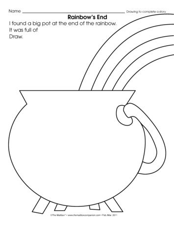 A drawing or drawing and writing activity for st patricks day st patricks day spring theme st patricks day