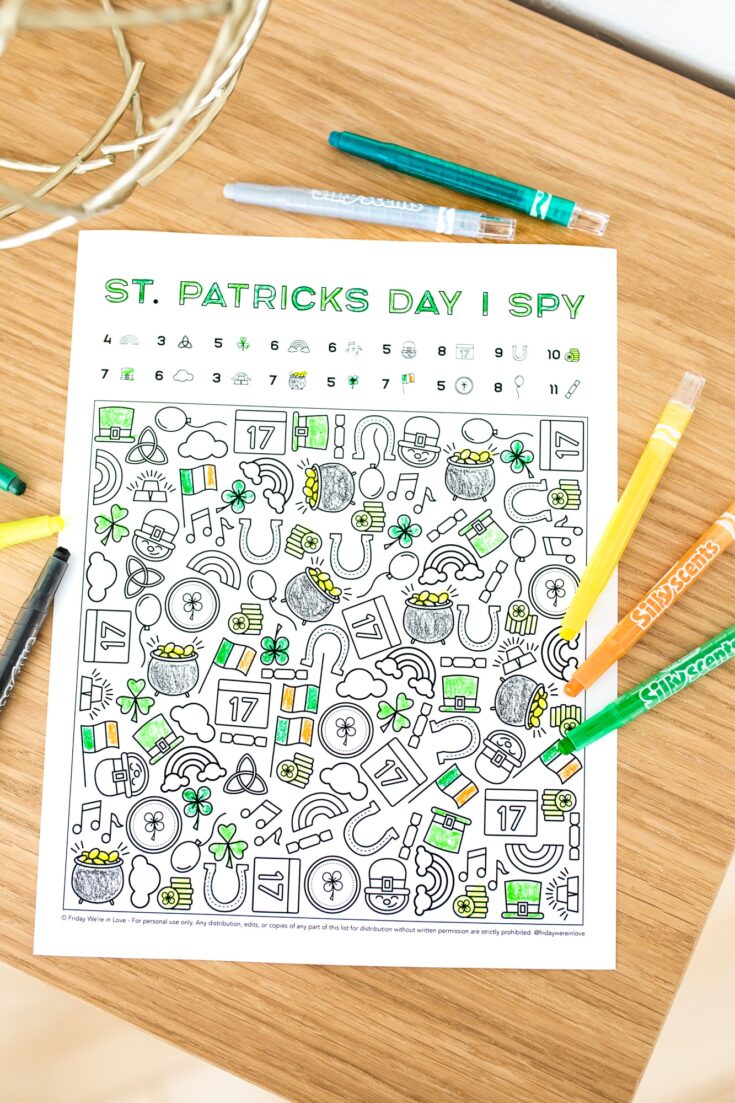 Fun st patricks day free printables