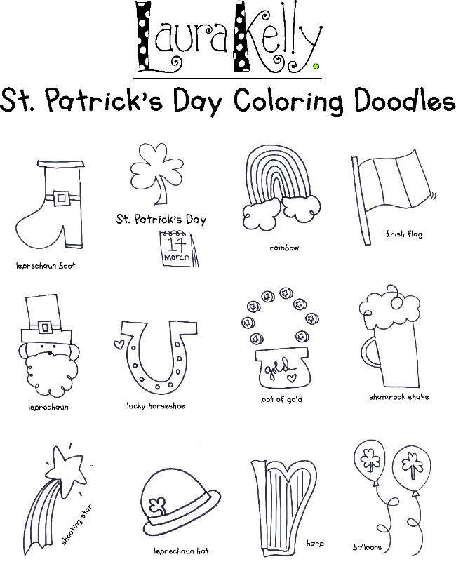 Free saint patricks day free printables and puzzles
