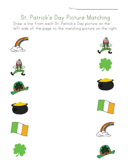St patricks day puzzles