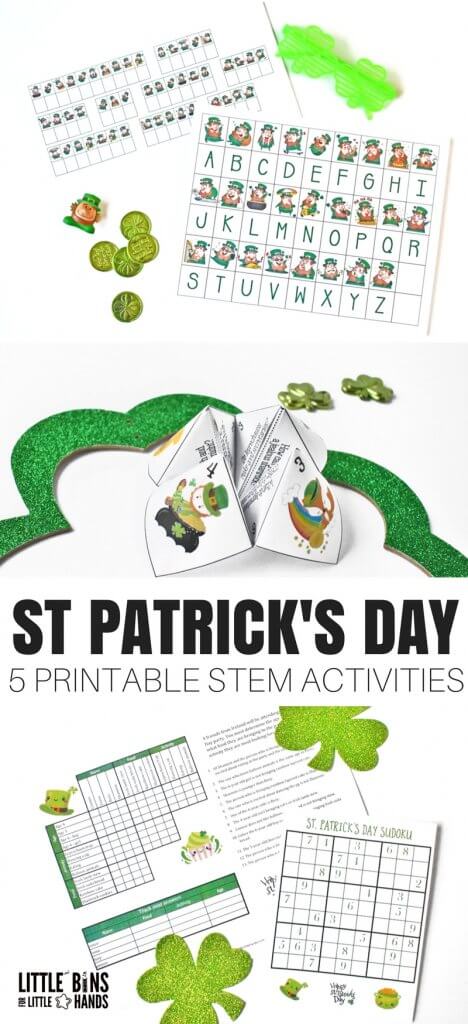 Free st patricks day printables
