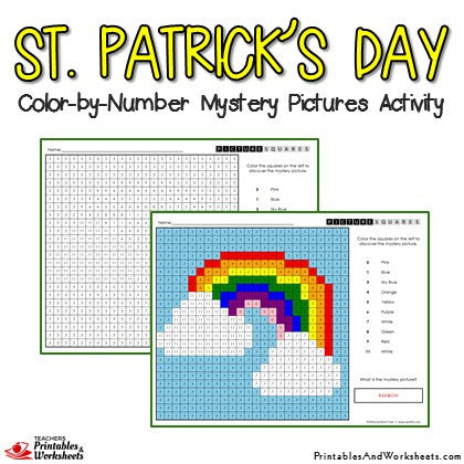 St patricks day color