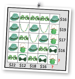 St patricks day math logic puzzle â games gains