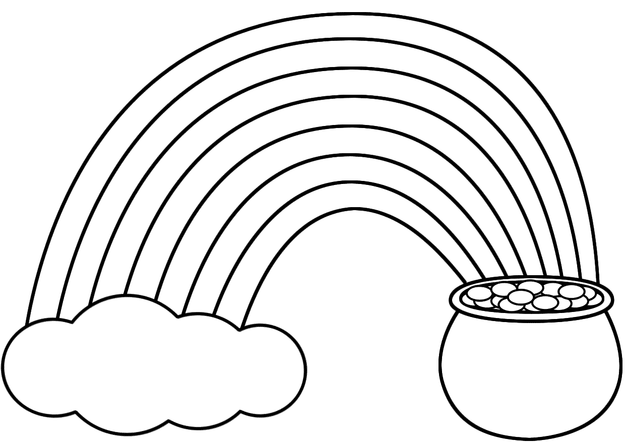 Rainbow pot of gold template saint patricks day art st patricks day crafts st patricks day crafts for kids