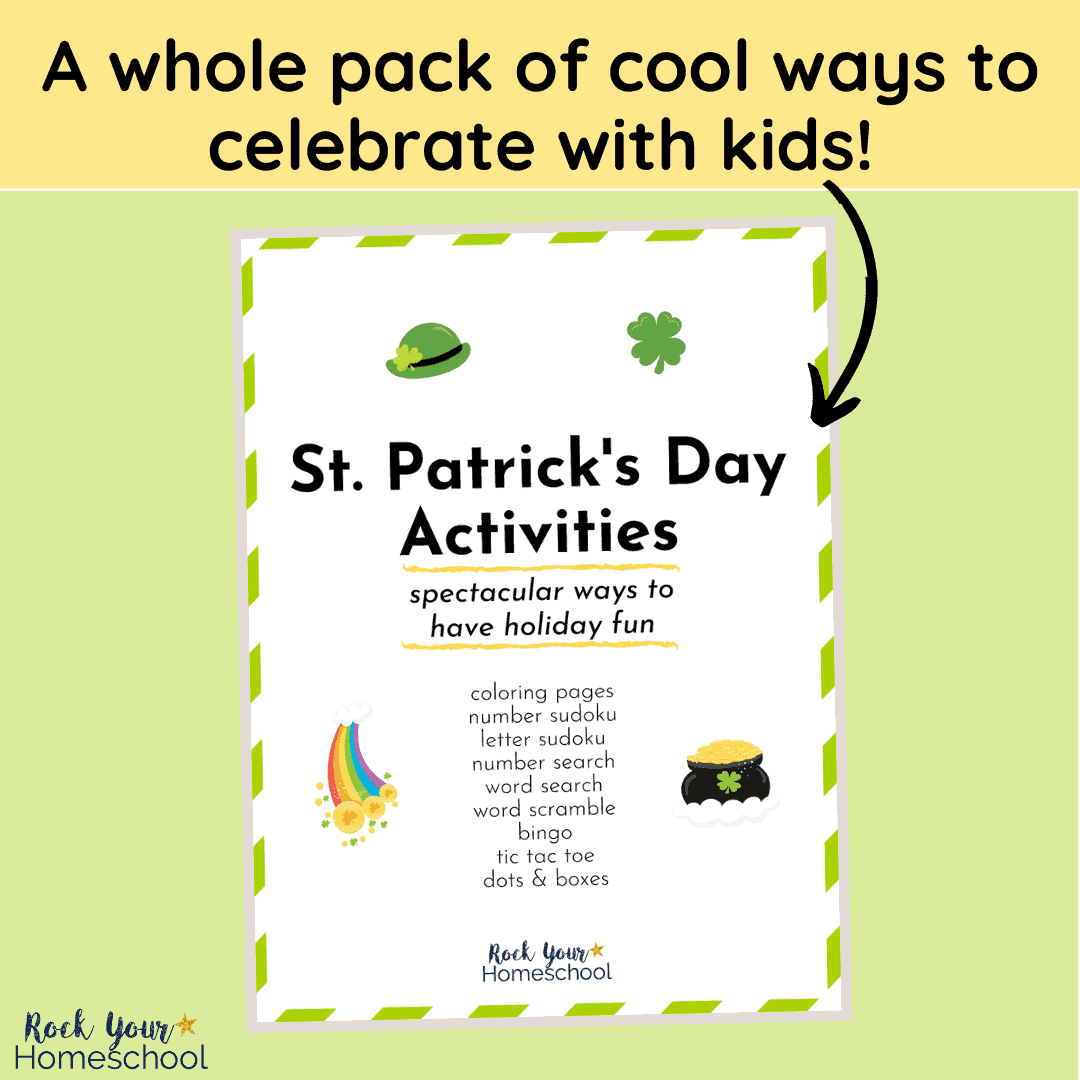 St patricks day activities pack
