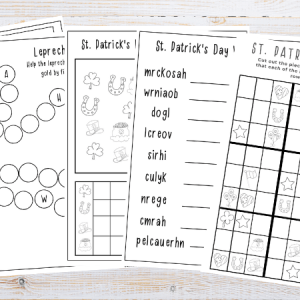 St patricks day sudoku puzzle babies to bookworms