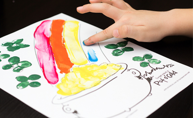 Free st patrick day coloring pages printables