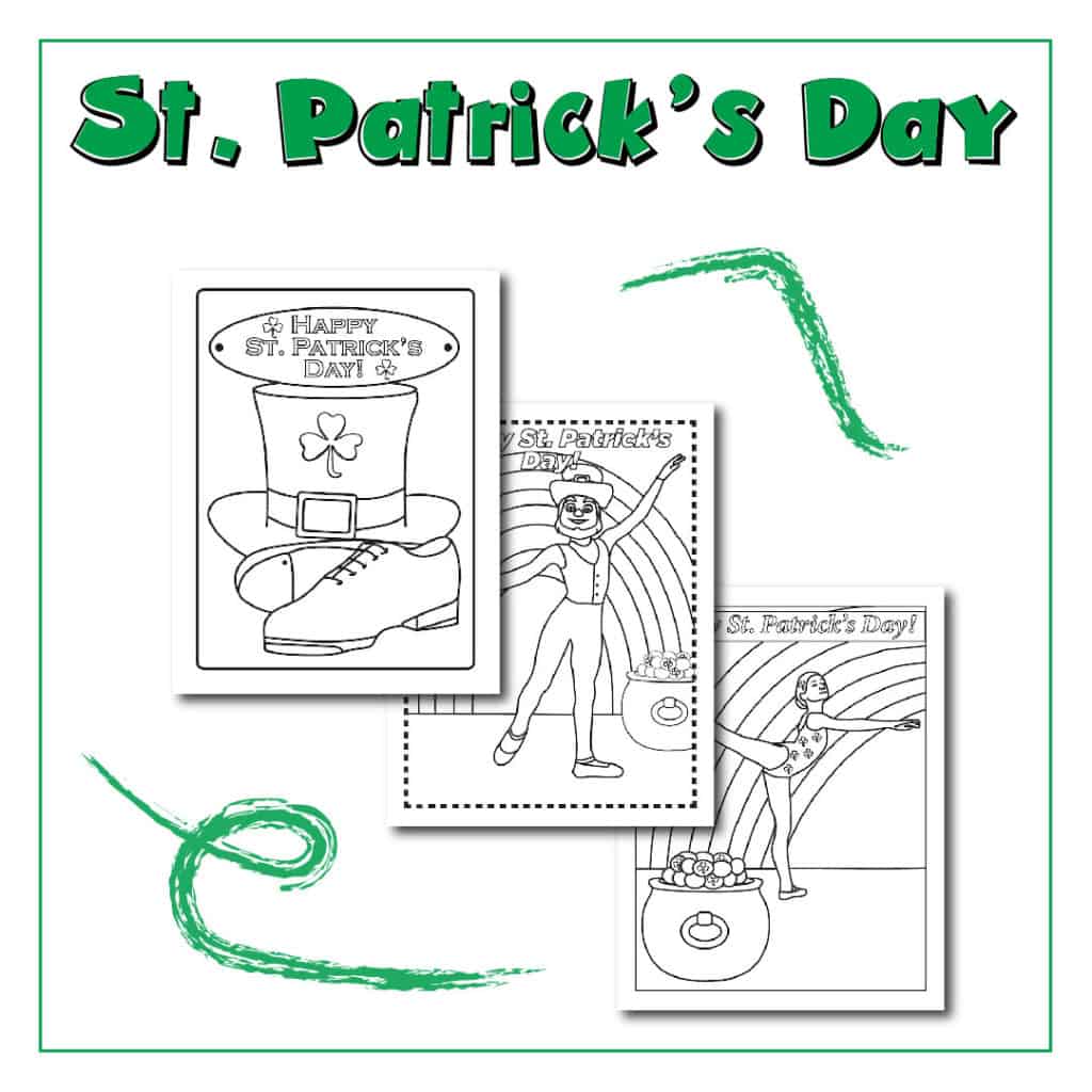Rhee golds dancelife coloring st patricks day