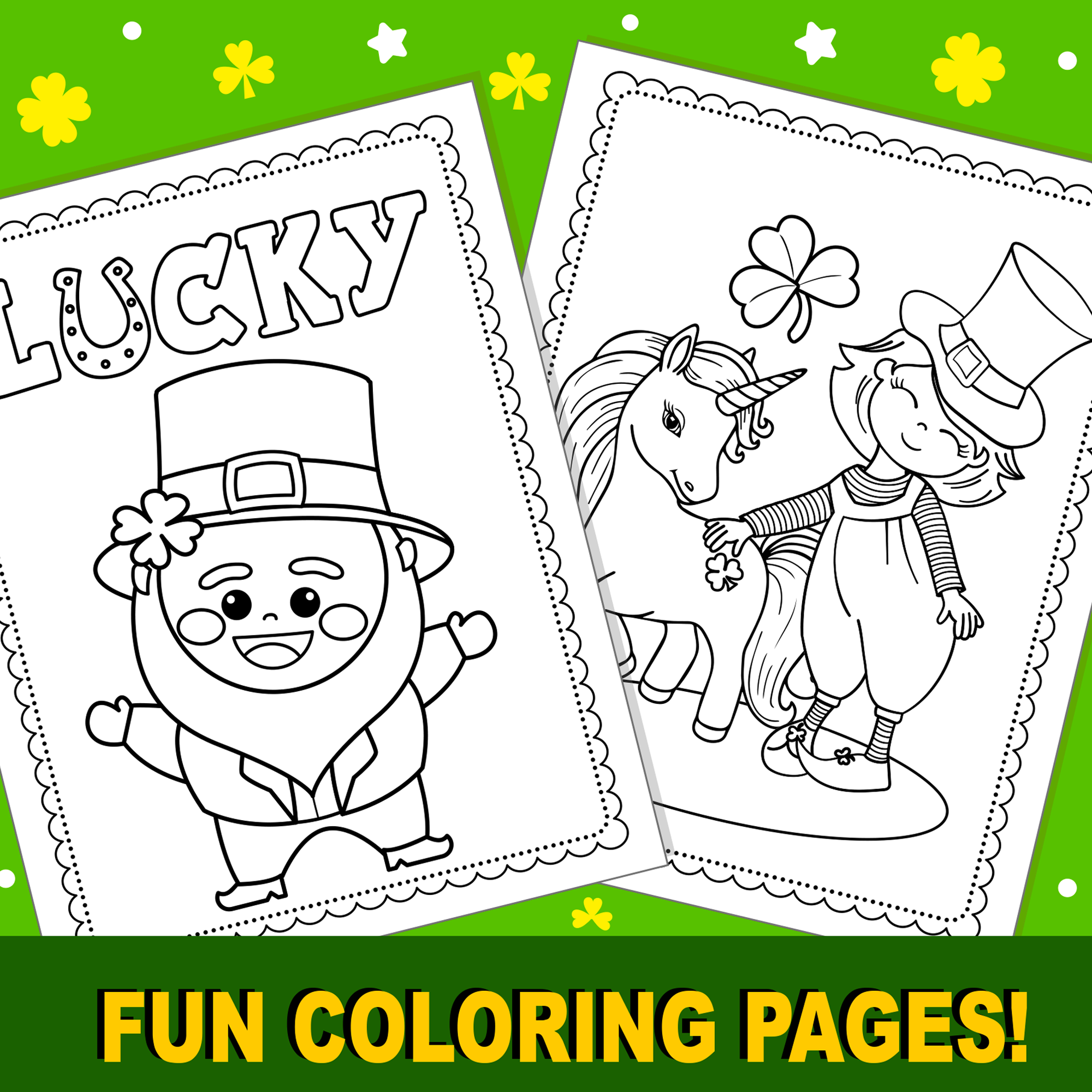 St patricks day coloring pages for kids unique pages printable st patricks activities for children