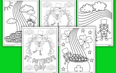 Free printable st patricks day coloring pages for kids