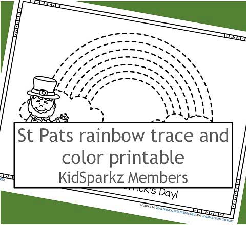 St patricks day theme activities and printables for preschool pre