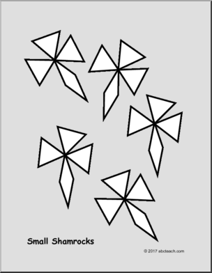 St patricks day pattern blocks