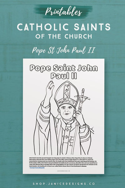 Cs pope saint john paul ii loring page