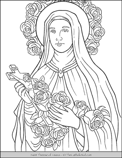 Color catholic coloring pages online