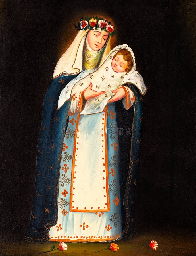 Saint rose lima stock photos